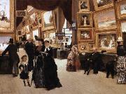 edouard Joseph Dantan Un Coin du Salon en 1880 oil painting artist